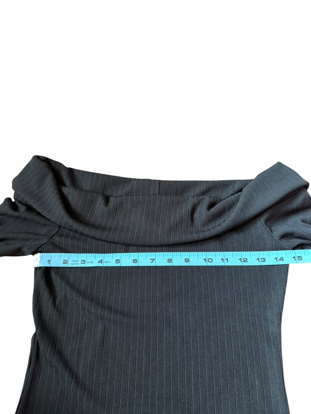 Revolve Lovers and Friends Black Fletcher Top Ribbed Women’s Size Medium NWT - Picture 10 of 11